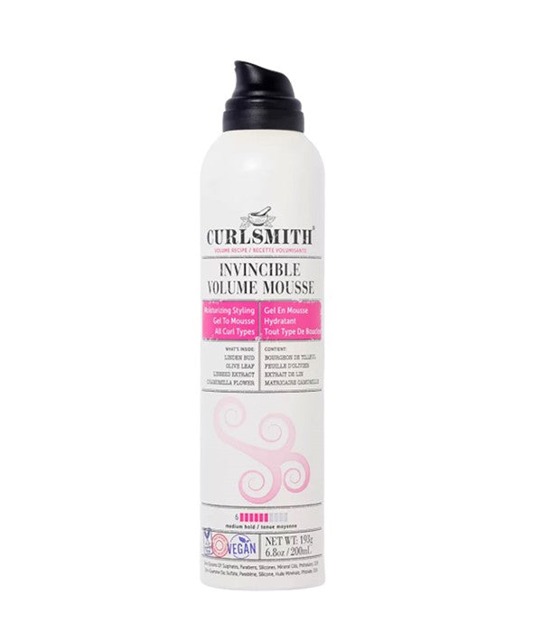 INVINCIBLE 6 MEDIUM VOLUME MOUSSE 200 ml Hair Styling Asetena Pa 