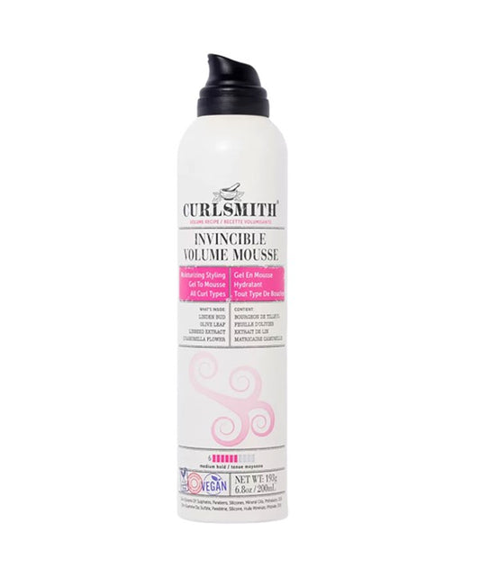 INVINCIBLE 6 MEDIUM VOLUME MOUSSE 200 ml Hair Styling Asetena Pa 