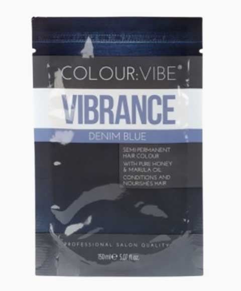 VIBRANCE SEMI PERMANENT HAIR COLOUR DENIM BLUE 150 ml Hair Color Asetena Pa 