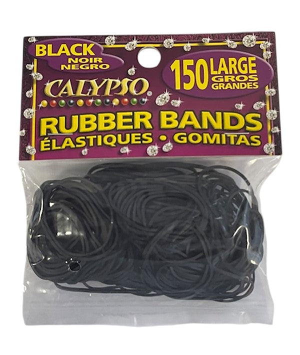 CALYPSO RUBBER BANDS BLACK  Color Black Kids Hair Accessories Asetena Pa 