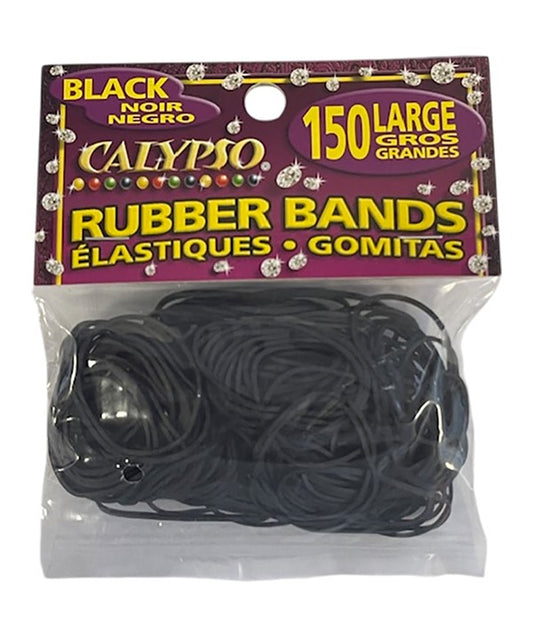 CALYPSO RUBBER BANDS BLACK  Color Black Kids Hair Accessories Asetena Pa 