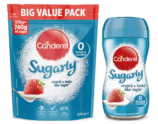 Canderel Sugarly Sweetner Doy Pack   5x150g