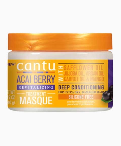 CANTU ACAI BERRY REVITALIZING TREATMENT MASQUE 340 g Treatments Asetena Pa 