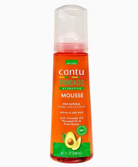 CANTU AVOCADO HYDRATING MOUSSE 248 ml Hair Styling Asetena Pa 