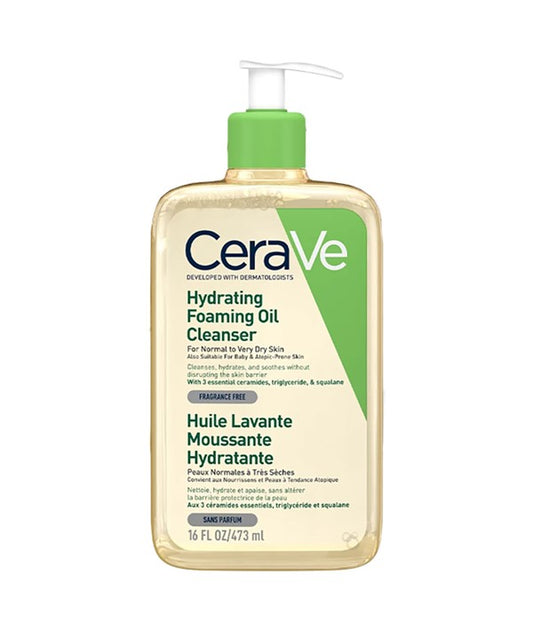 CERAVE HYDRATING FOAMING OIL CLEANSER 473 ml Skin Wash Asetena Pa 