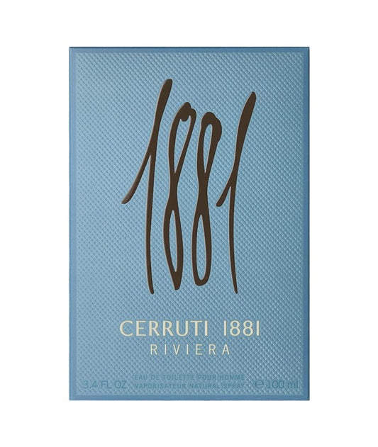 CERRUTI 1881 RIVIERA EAU DE TOILETTE 100 ml Perfumes for Him Asetena Pa 