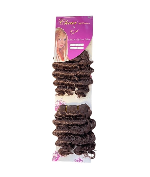 CHEAR BLENDED HUMAN HAIR 2 IN 1 DEEP WAVE 8 Color P4/33 Synthetic Weave Hair Asetena Pa 