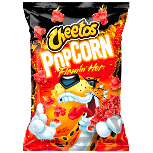 Cheetos Popcorn Flamin Hot 184g Box of 12