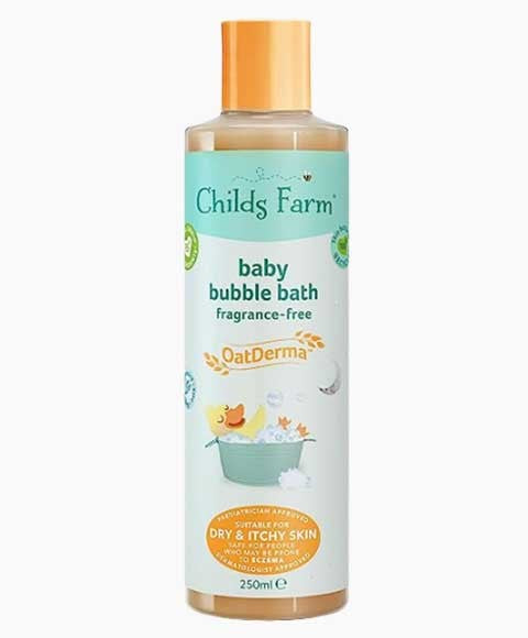 CHILDS FARM BABY BUBBLE BATH FRAGRANCE FREE OAT DERMA 250 ml Kids Skincare Asetena Pa 