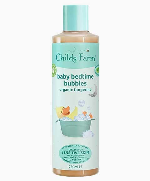 CHILDS FARM BABY BEDTIME BUBBLES WITH ORGANIC TANGERINE 250 ml Kids Skincare Asetena Pa 