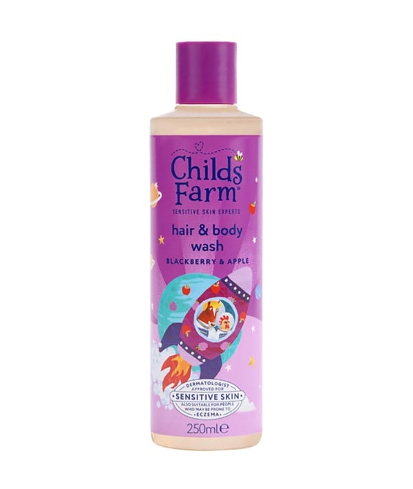 CHILDS FARM BLACKBERRY APPLE HAIR AND BODY WASH 500 ml Shampoo Asetena Pa 