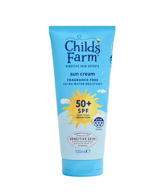 CHILDS FARM FRAGRANCE FREE SUN CREAM 50 SPF 100 ml Kids Skincare Asetena Pa 