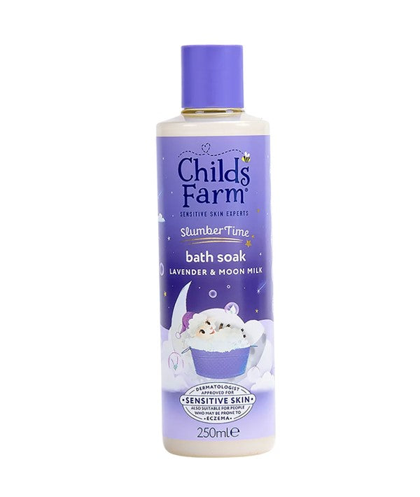 CHILDS FARM SLUMBER TIME LAVENDER AND MOON MILK BATH SOAK 250 ml Kids Skincare Asetena Pa 