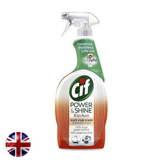 Cif Power & Shine Kitchen Spray   6x700ml
