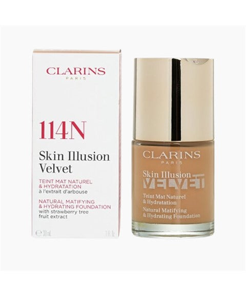 SKIN ILLUSION VELVET NATURAL MATIFYING AND HYDRATING FOUNDATION 30 ML Color 109C Foundation Asetena Pa 