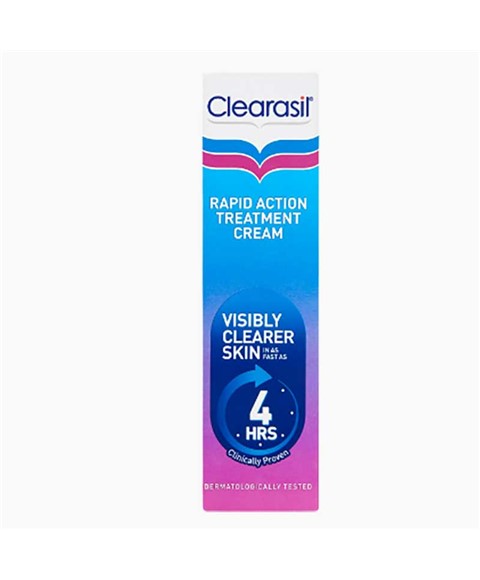 CLEARASIL ULTRA RAPID ACTION TREATMENT CREAM 25 ml Skin Moisturizing Asetena Pa 