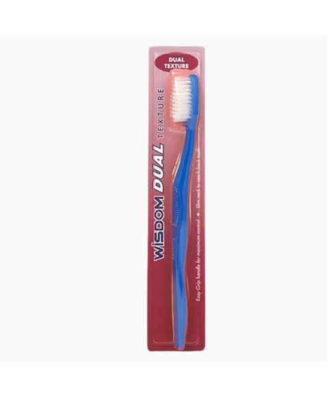 WISDOM DUAL TEXTURE TOOTHBRUSH Dental Care Asetena Pa 