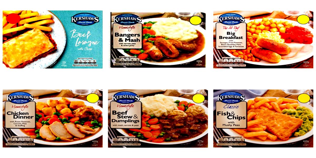 Kershaws Healthy 6 Pack Ready Meal Combo Bundles, High Protein Plant-Based Meals