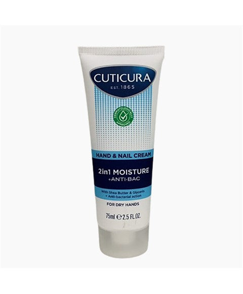2IN1 HAND AND NAIL MOISTURE PLUS ANTI BAC CREAM 75 ml Skin Moisturizing Asetena Pa 