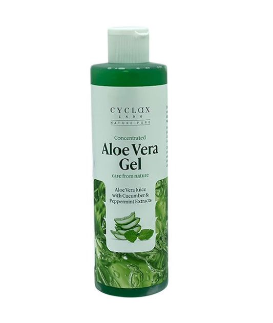 CYCLAX CONCENTRATED ALOE VERA GEL 250 ml Skin Wash Asetena Pa 