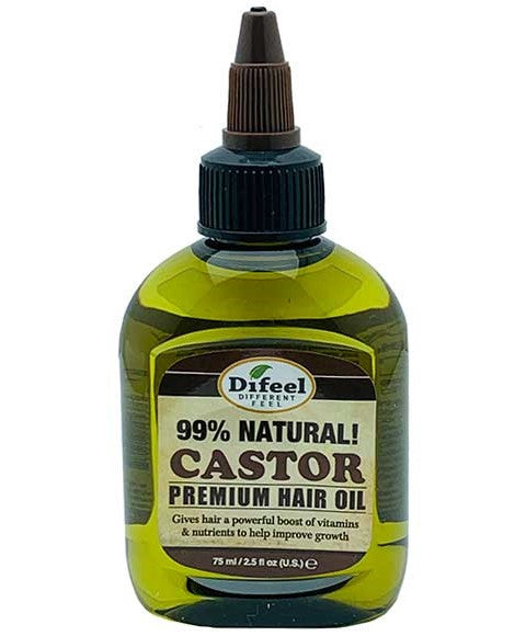 DIFEEL CASTOR OIL PREMIUM NATURAL HAIR OIL 76 ml Sprays, Serums and Oils Asetena Pa 