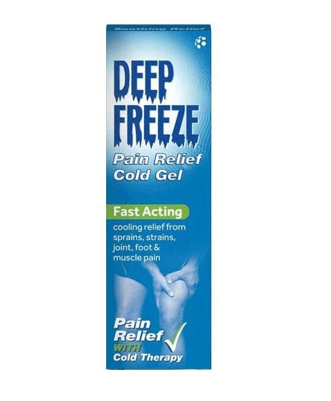 DEEP FREEZE PAIN RELIEF FAST ACTING COLD GEL 100 g Personal Care Asetena Pa 
