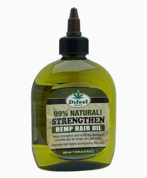 DIFEEL HEMP 99 PERCENT NATURAL STRENGTHEN HEMP HAIR OIL 230 ml Sprays, Serums and Oils Asetena Pa 