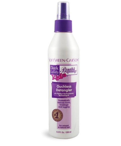 BEAUTIFUL BEGINNINGS OUCHLESS DETANGLER 250 ml Treatments Asetena Pa 