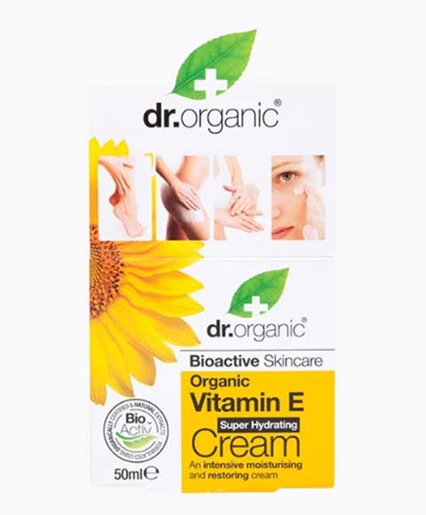 BIOACTIVE SKINCARE ORGANIC VITAMIN E SUPER HYDRATING CREAM 50 ml Vegan Skincare Asetena Pa 