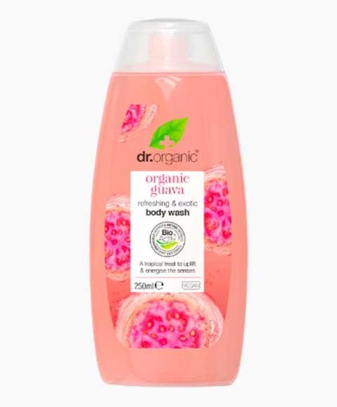 ORGANIC GUAVA REFRESHING EXOTIC BODY WASH 250 ml Vegan Skincare Asetena Pa 