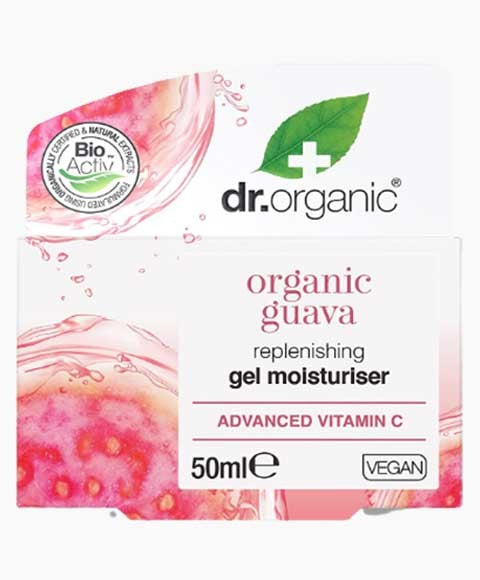 ORGANIC GUAVA REPLENISHING GEL MOISTURISER 50 ml Vegan Skincare Asetena Pa 