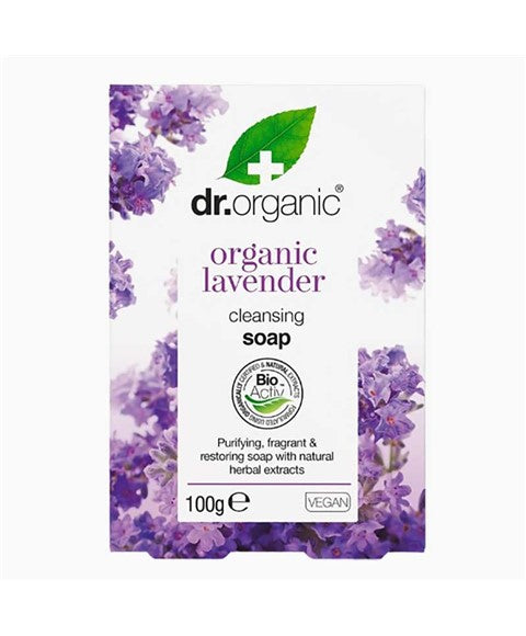 ORGANIC LAVENDER CLEANSING SOAP 100 g Vegan Skincare Asetena Pa 