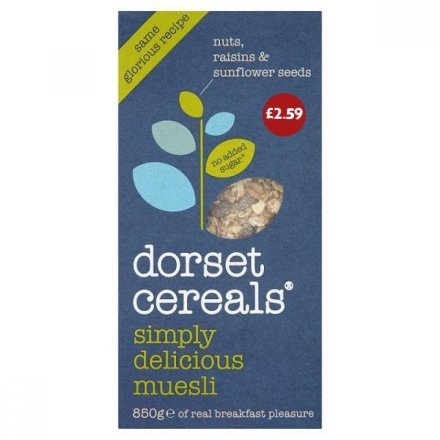 Dorset Simply Delicious Muesli   5x410g