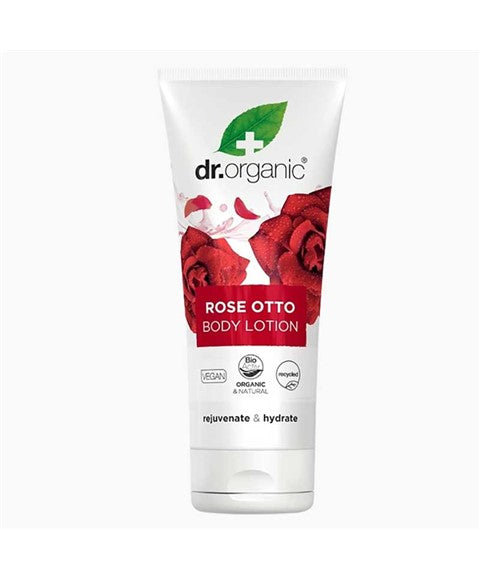 BIOACTIVE SKINCARE ORGANIC ROSE OTTO BODY LOTION 200 ml Vegan Skincare Asetena Pa 
