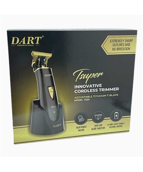 DART INNOVATIVE CORDLESS TRIMMER TS20 GOLD Clippers and Trimmers Asetena Pa 