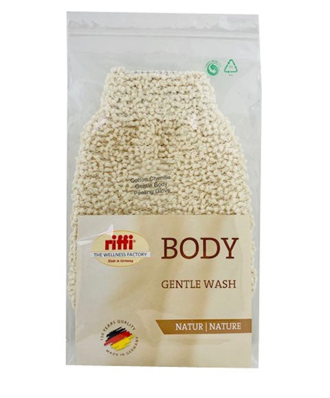 RIFFI COTTON CHENILLE BODY GENTLE WASH GLOVES 409  Color Assorted Body Care Asetena Pa 