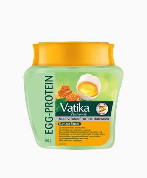 VATIKA NATURALS EGG PROTEIN DEEP CONDITIONING HAIR MASK 500 g Treatments Asetena Pa 