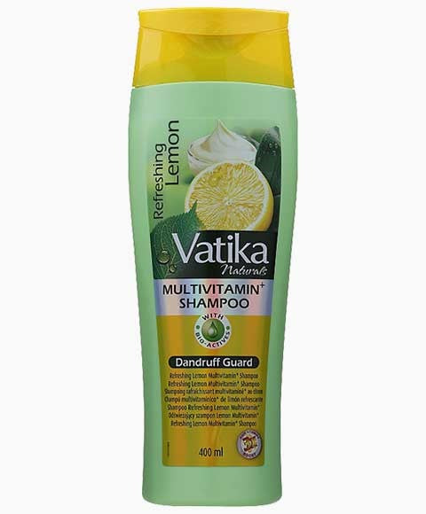 VATIKA NATURALS MULTIVITAMIN PLUS DANDRUFF GUARD SHAMPOO 400 ml Shampoo Asetena Pa 