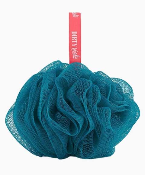 DIRTY WORKS POWER PUFF SHOWER PUFF Skin Wash Asetena Pa 