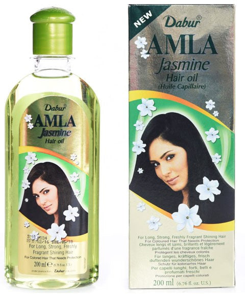 DABUR AMLA JASMINE HAIR OIL 200 ml Sprays, Serums and Oils Asetena Pa 