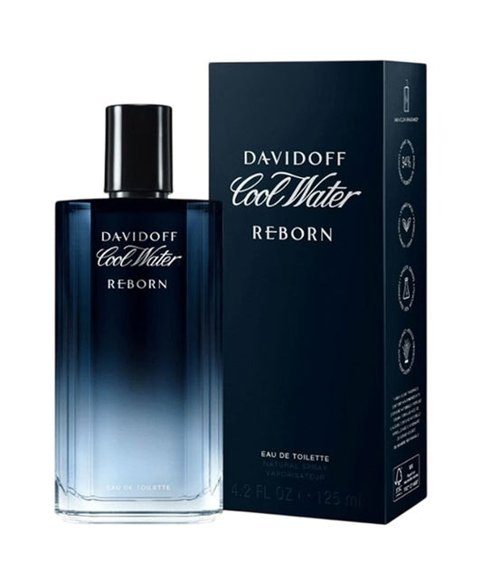 DAVIDOFF COOL WATER REBORN EAU DE TOILETTE 125 ml Perfumes for Him Asetena Pa 