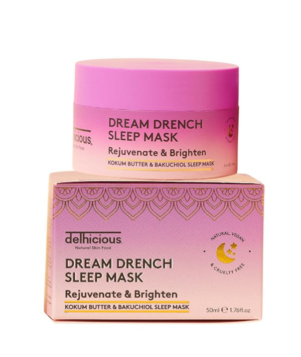 DREAM DRENCH REJUVENATE AND BRIGHTEN SLEEP MASK 50 ml Skin Wash Asetena Pa 