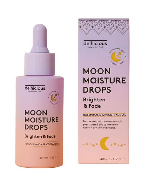 MOON MOISTURE BRIGHTEN AND FADE DROPS FACE OIL 40 ml Skin Moisturizing Asetena Pa 