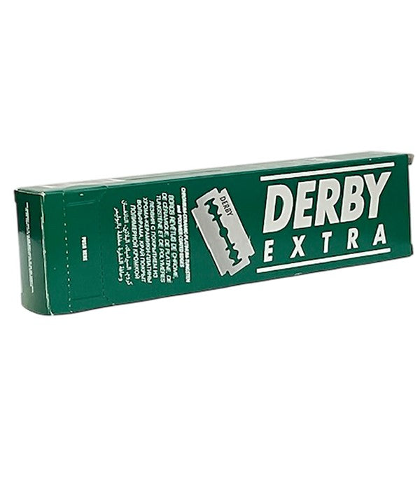 DERBY EXTRA DOUBLE EDGE BLADES 20 Dispensers of 5 Blades Clippers and Trimmers Asetena Pa 