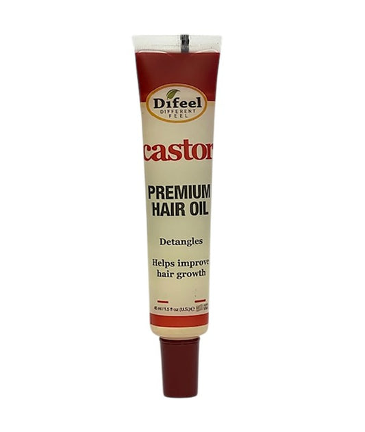 DIFEEL CASTOR PREMIUM HAIR OIL TUBE Sprays, Serums and Oils Asetena Pa 