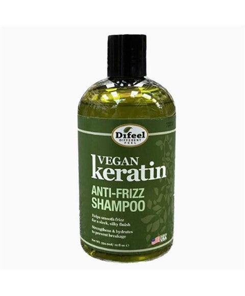 DIFEEL VEGAN KERATIN ANTI FRIZZ SHAMPOO 354.9 ml Shampoo Asetena Pa 