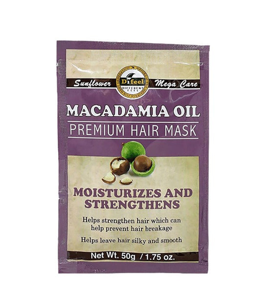 DIFEEL MACADAMIA OIL PREMIUM HAIR MASK 50g Treatments Asetena Pa 