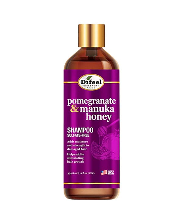 DIFEEL POMEGRANATE AND MANUKA HONEY SULFATE FREE SHAMPOO 354.9 ml Shampoo Asetena Pa 