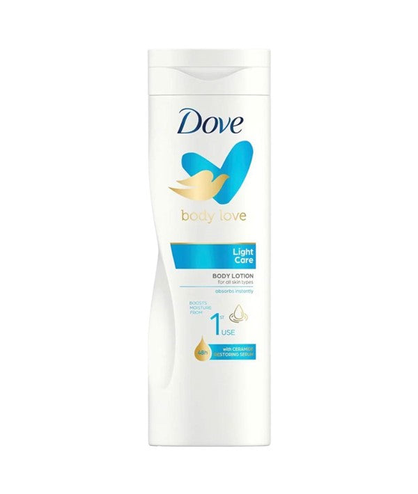 DOVE BODY LOVE LIGHT CARE BODY LOTION 400 ml Skin Moisturizing Asetena Pa 