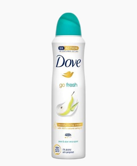 GO FRESH PEAR AND ALOE VERA 48H ANTI PERSPIRANT SPRAY 250 ml Body Care Asetena Pa 